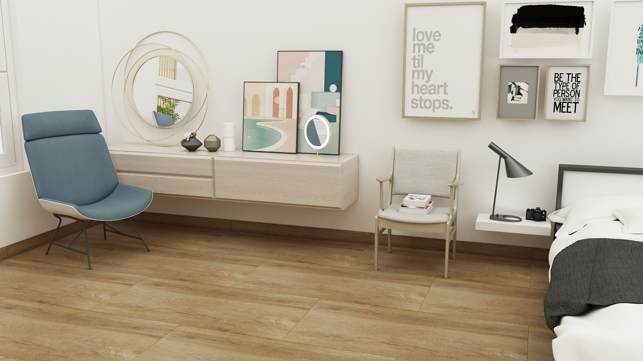 Gạch giả gỗ 600x1200 LUGL126627B