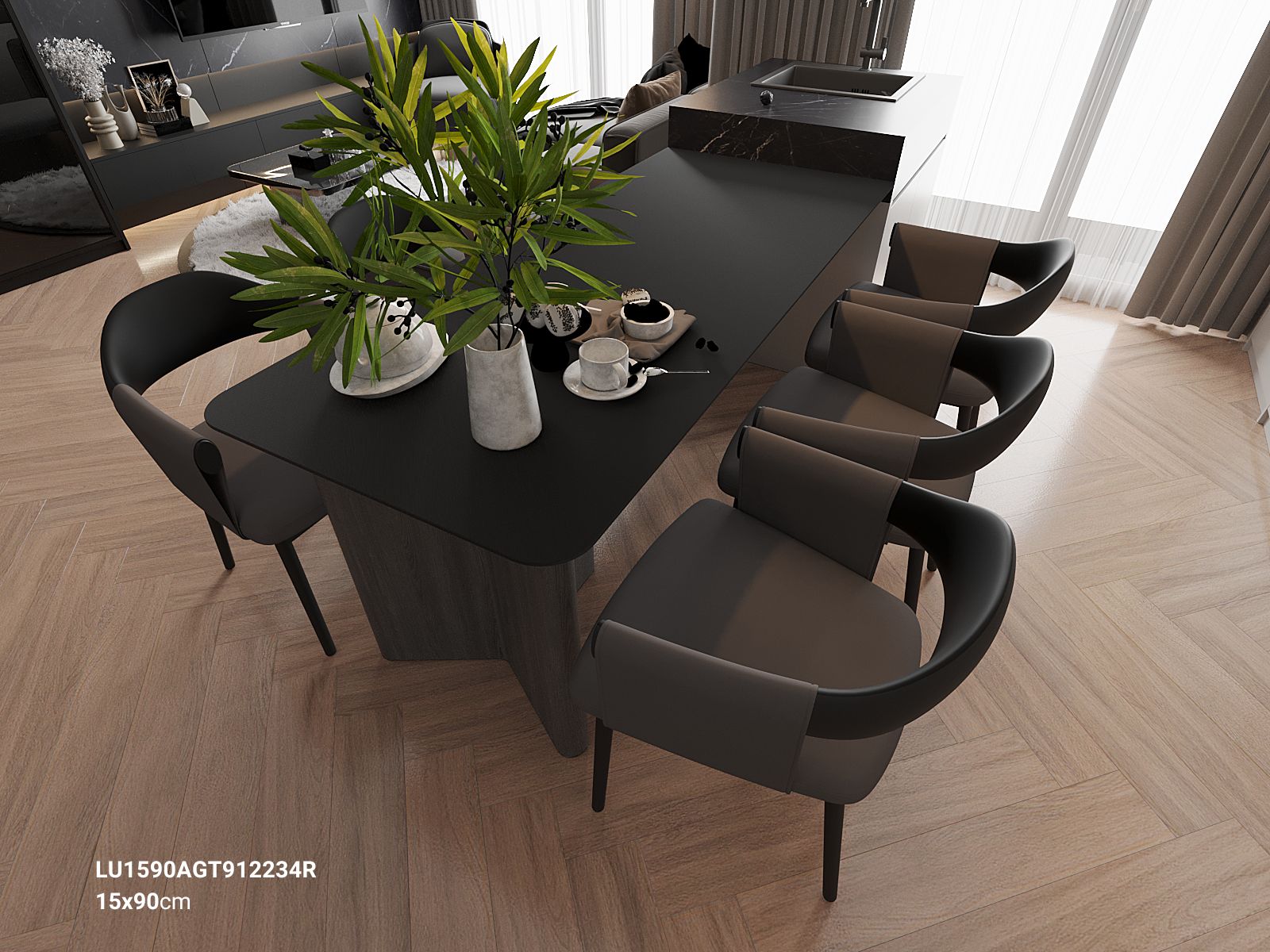 Gạch 150x900 LU1590AGT912234R