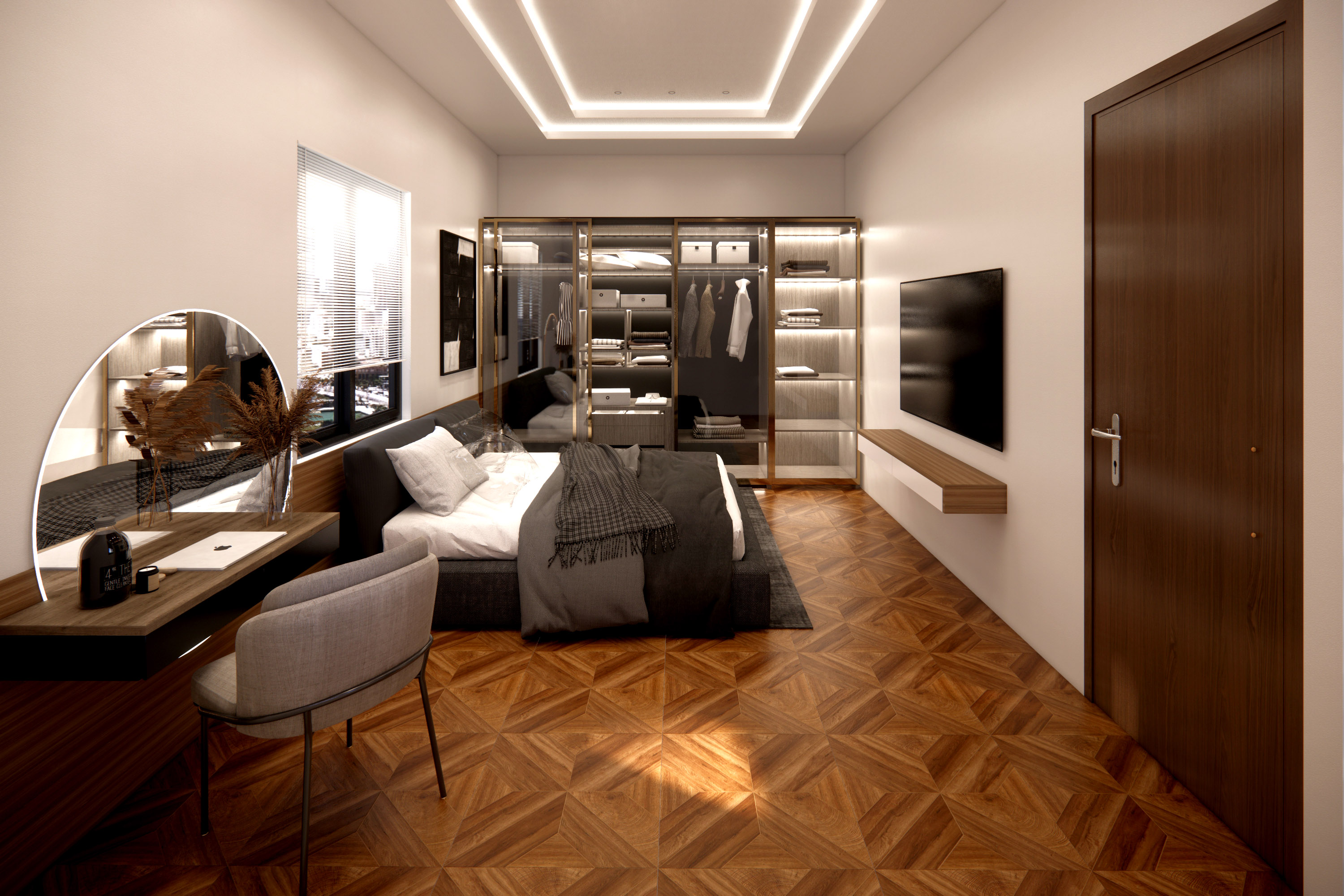 Gạch giả gỗ 600x600 LULC6601W