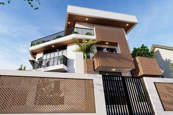 Gạch trang trí giả đá ốp mặt tiền biệt thự cao cấp