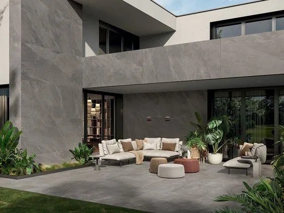 Các mẫu gạch giả đá ốp tường ốp ở mặt tiền