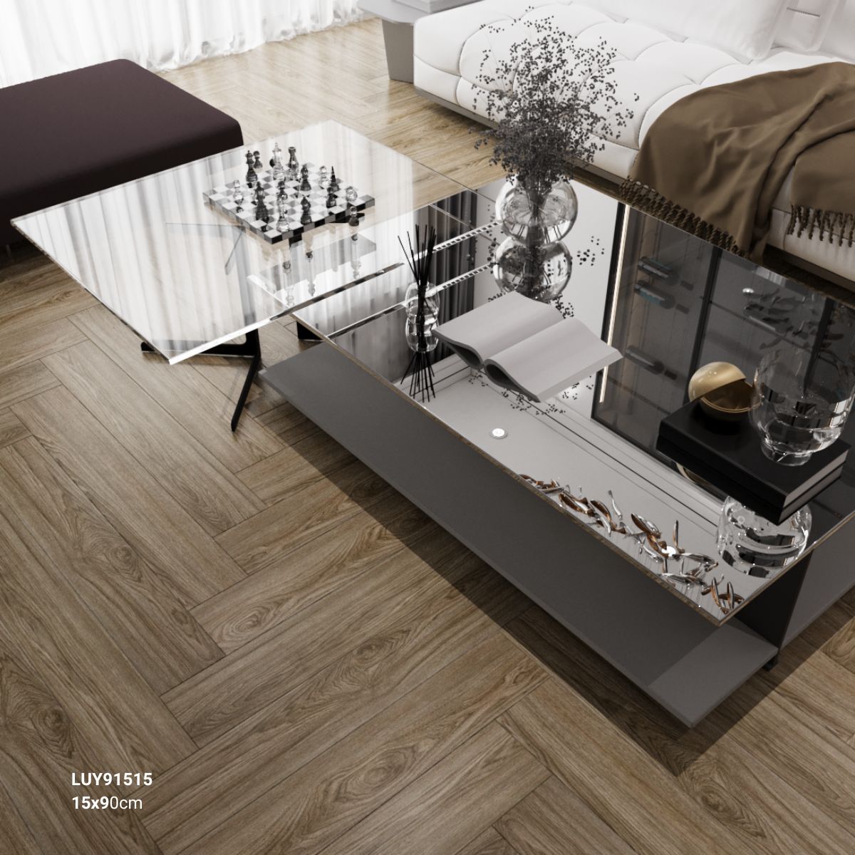 Gạch giả gổ 150x900 LUY91515