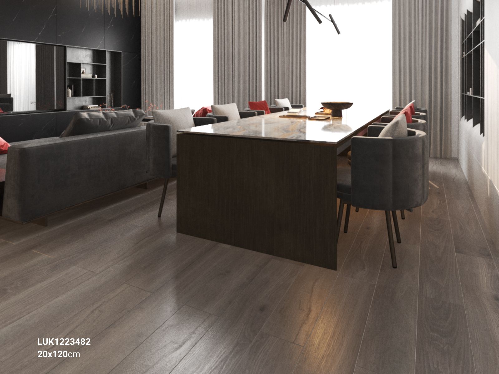 Gạch giả gỗ 200x1200 LUK1223482