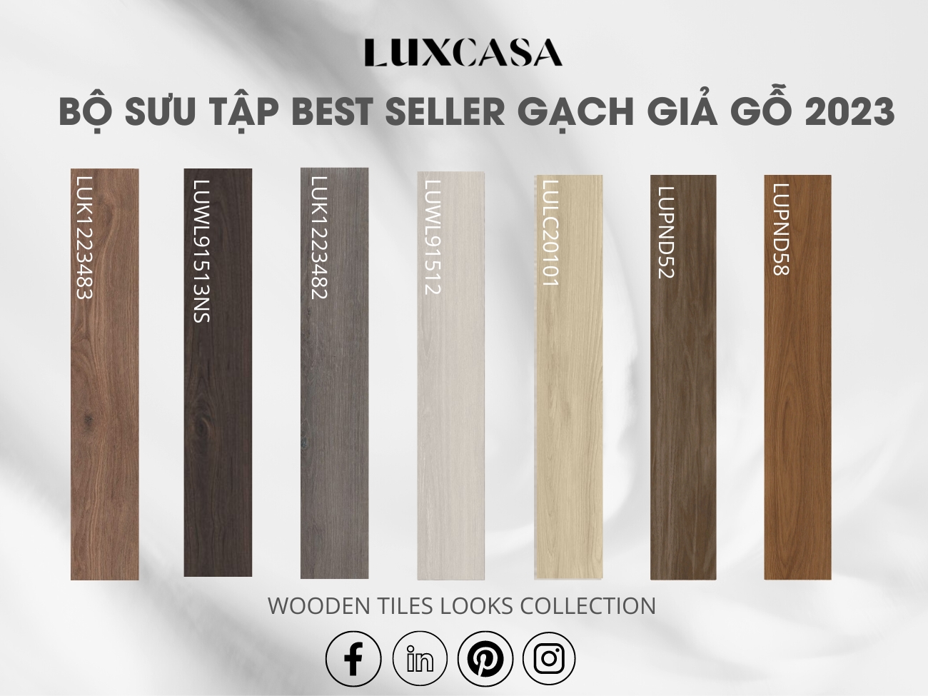 bst gạch vân gỗ dạng thanh nhập khẩu tại Luxcasa