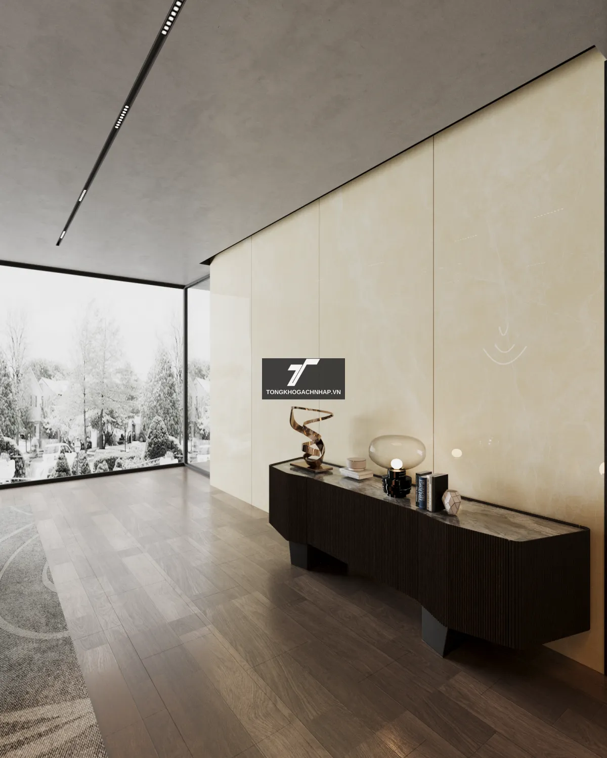 Mẫu gạch lát nền giả gỗ - tongkhogachnhap.vn