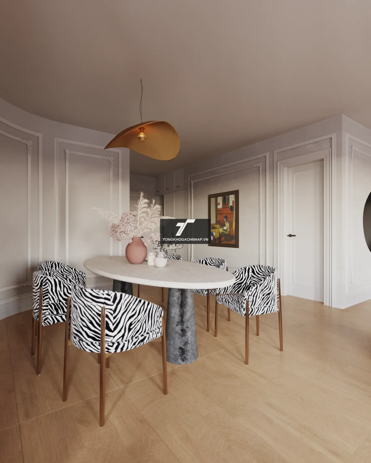 Mẫu gạch lát nền giả gỗ - tongkhogachnhap.vn