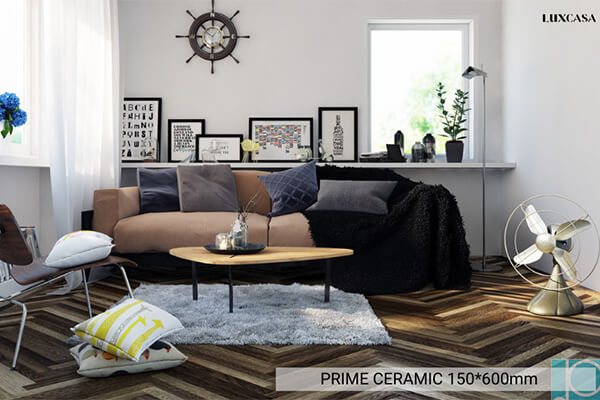 gách lát nền giả gỗ 15x60