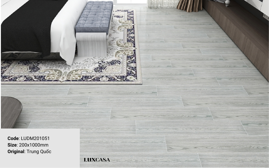 Gạch lát nền giả gỗ- Biệt thự cao cấp