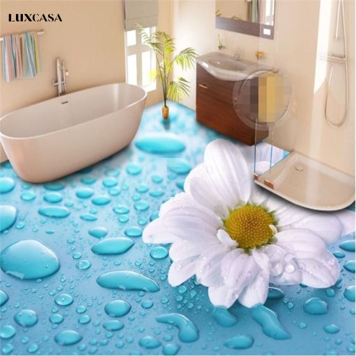 Gạch lát nhà tắm 3d chân thực
