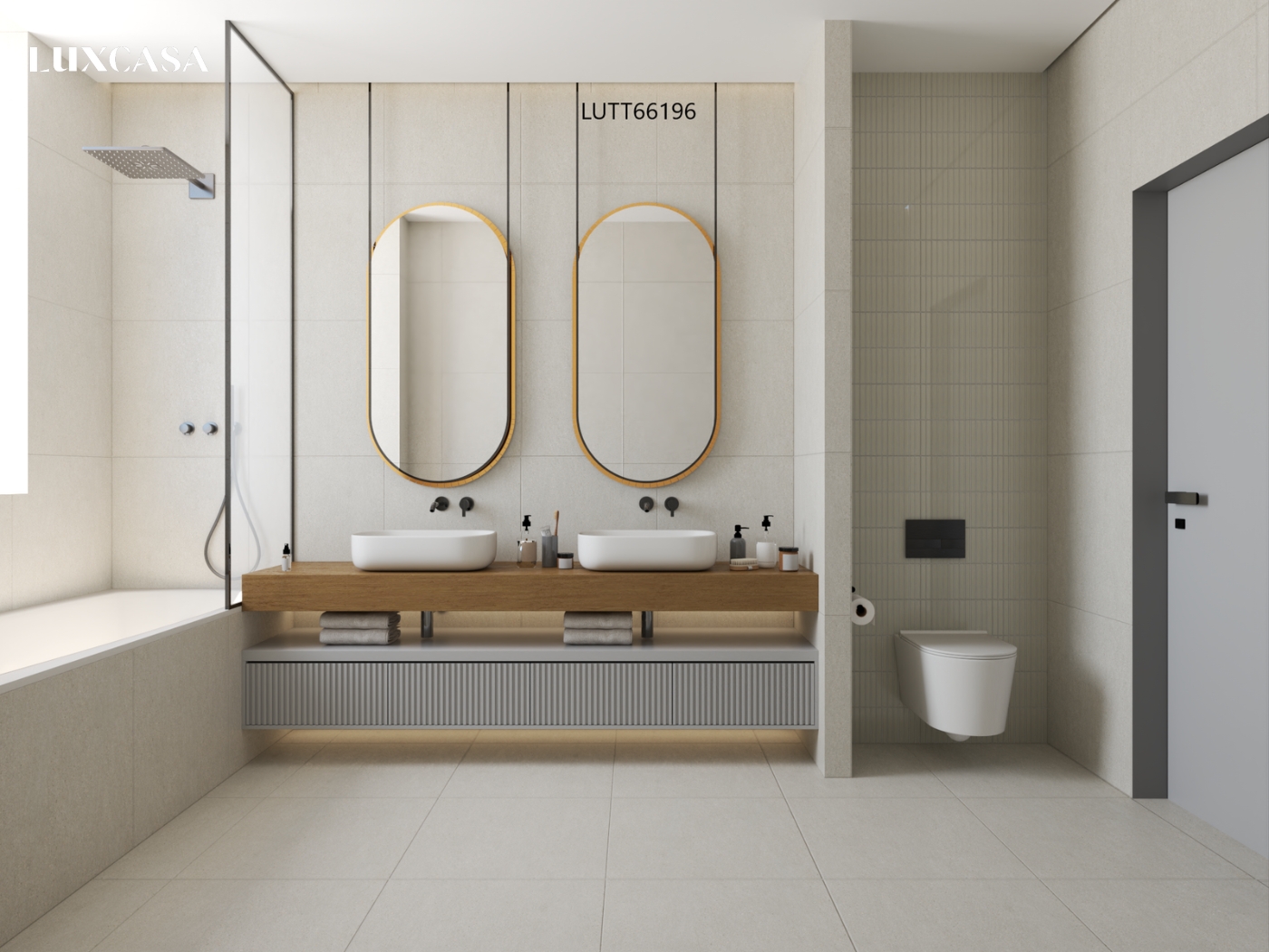 kích thước 60x60cm là một kích thước phổ biến nhất cho nhà vệ sinh