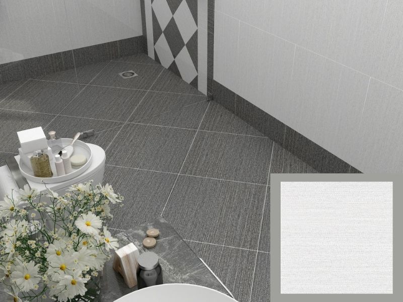 gạch giả đá lát nền phòng khách 60x60