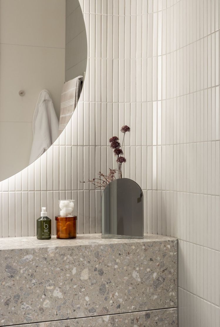 mẫu gạch mosaic màu trắng MHT3201M