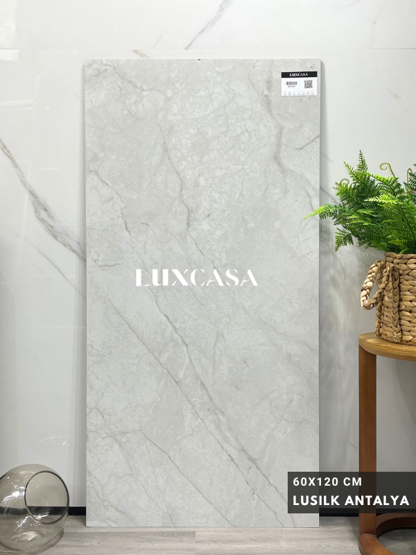 Mẫu gạch trắng xám LUSILK ANTALYA 60x120