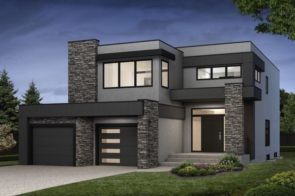 Ốp mòng nhà từ gạch giả đá 3d cổ điển tạo nét đặc biệt cho mặt tiền