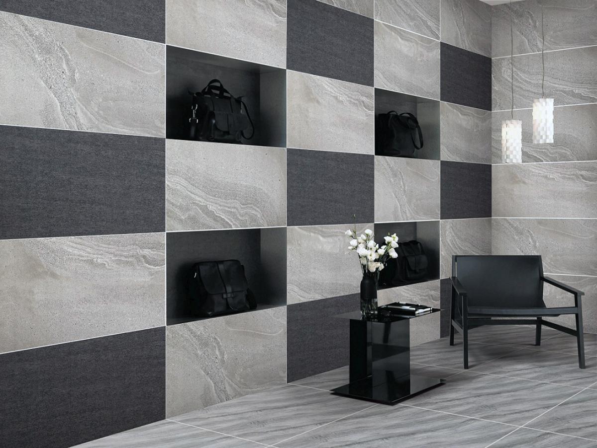 Gạch ốp tường vân đá marble cho phòng khách