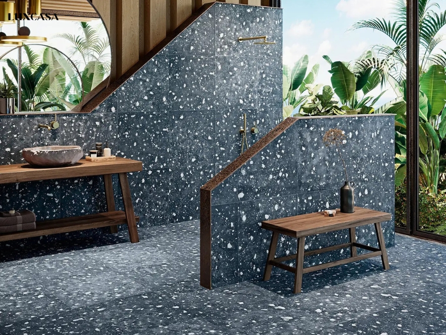 Gạch terrazzo 600x600 ốp lát nội thất