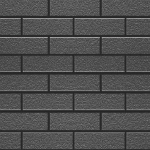 Gạch thẻ màu đen kích thước 70x195mm bề mặt nhám