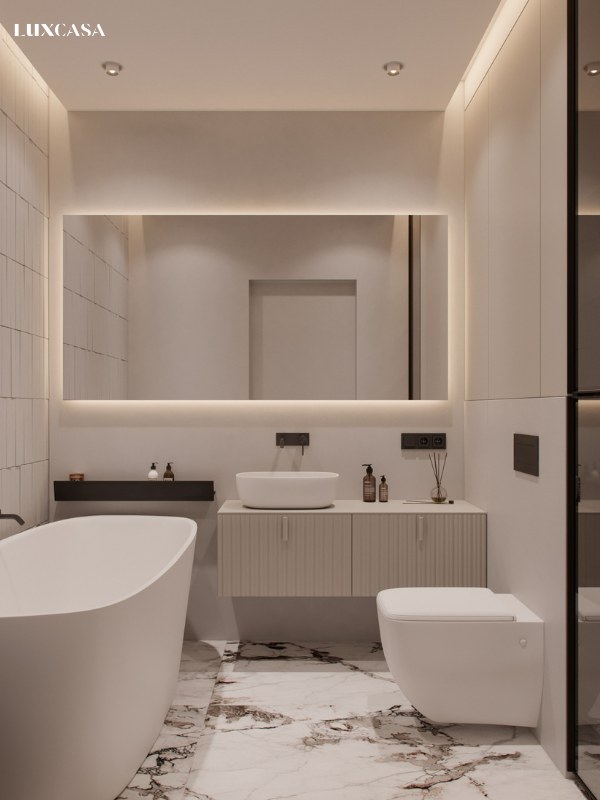 Gạch mờ, nhám lại có khả năng che đi các vết xước dăm tránh lộ các khuyết điểm ra bên ngoài