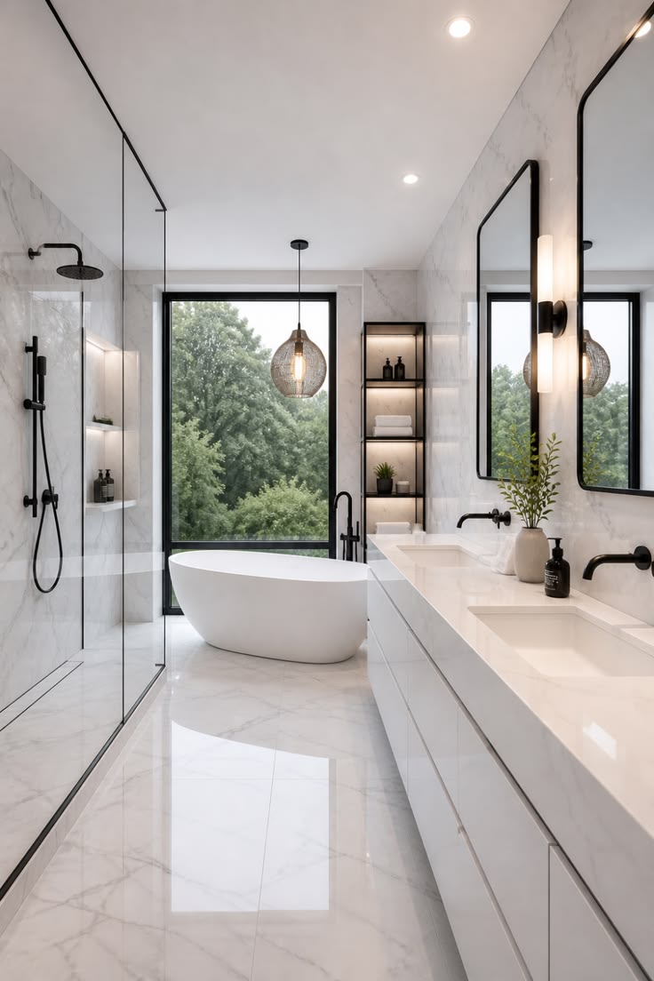 Gạch lát nền vân đá marble trắng cao cấp