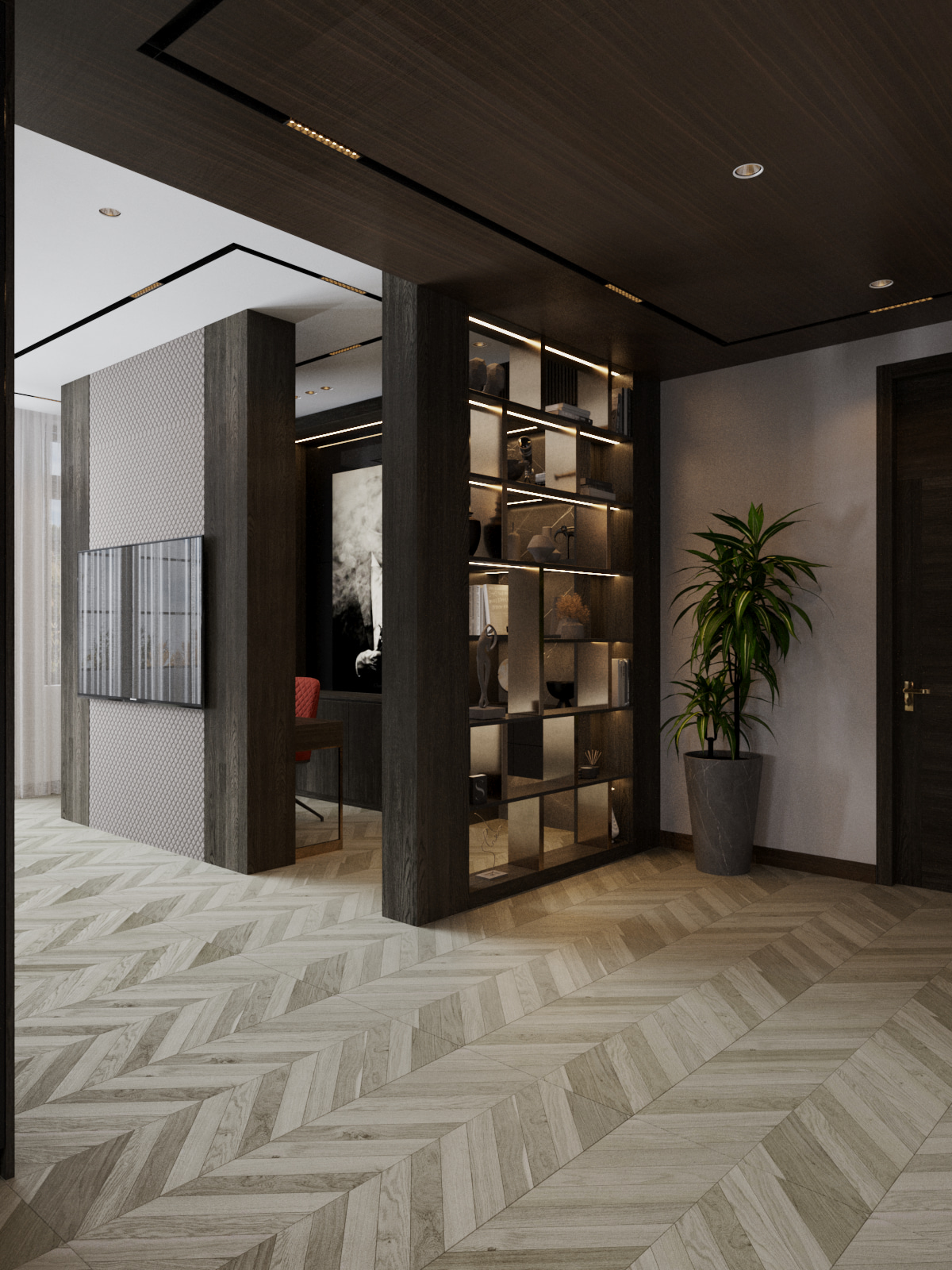 Gạch giả gỗ 600x1200 LUBL126W3