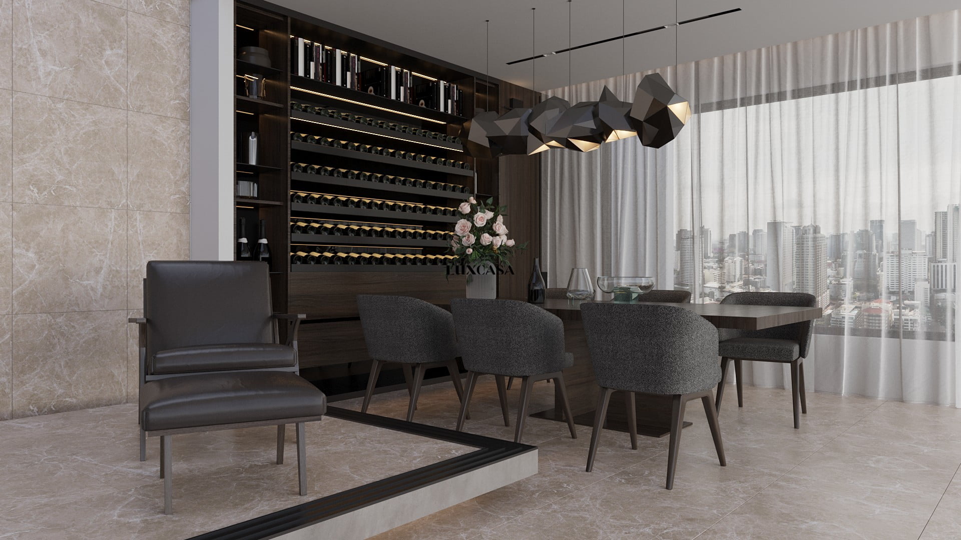 Mẫu gạch 600x600mm 60LU600EM600H mờ