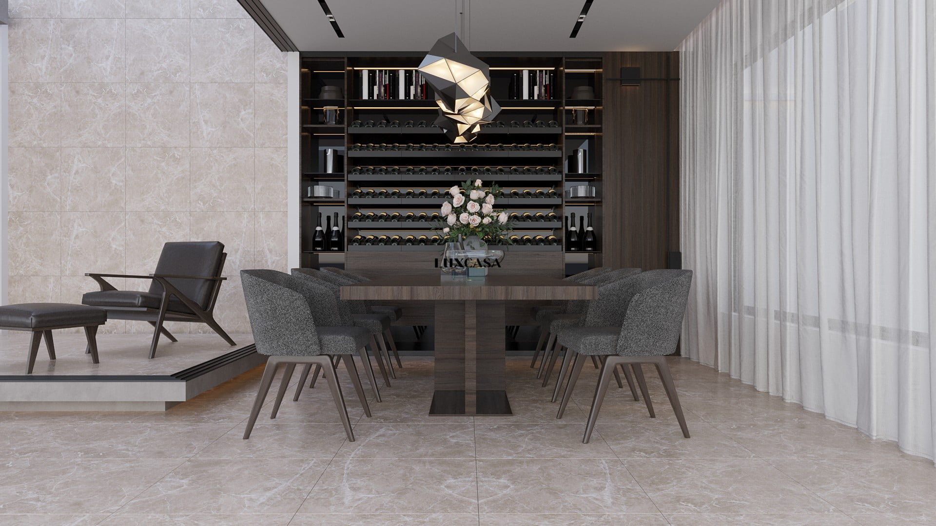 Mẫu gạch 600x600mm 60LU600EM600H mờ