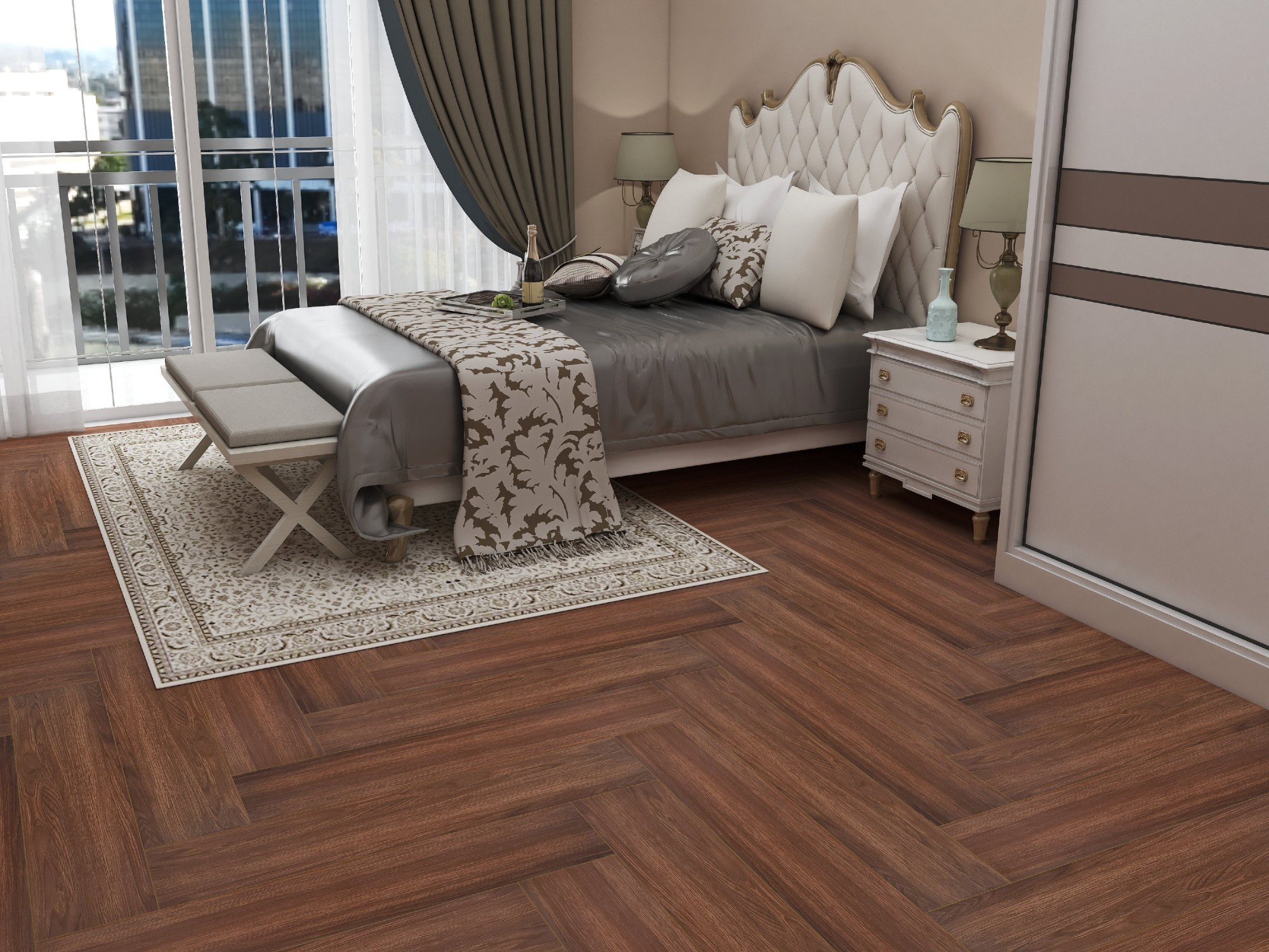 Gạch giả gỗ 200x1000 LUDM201052