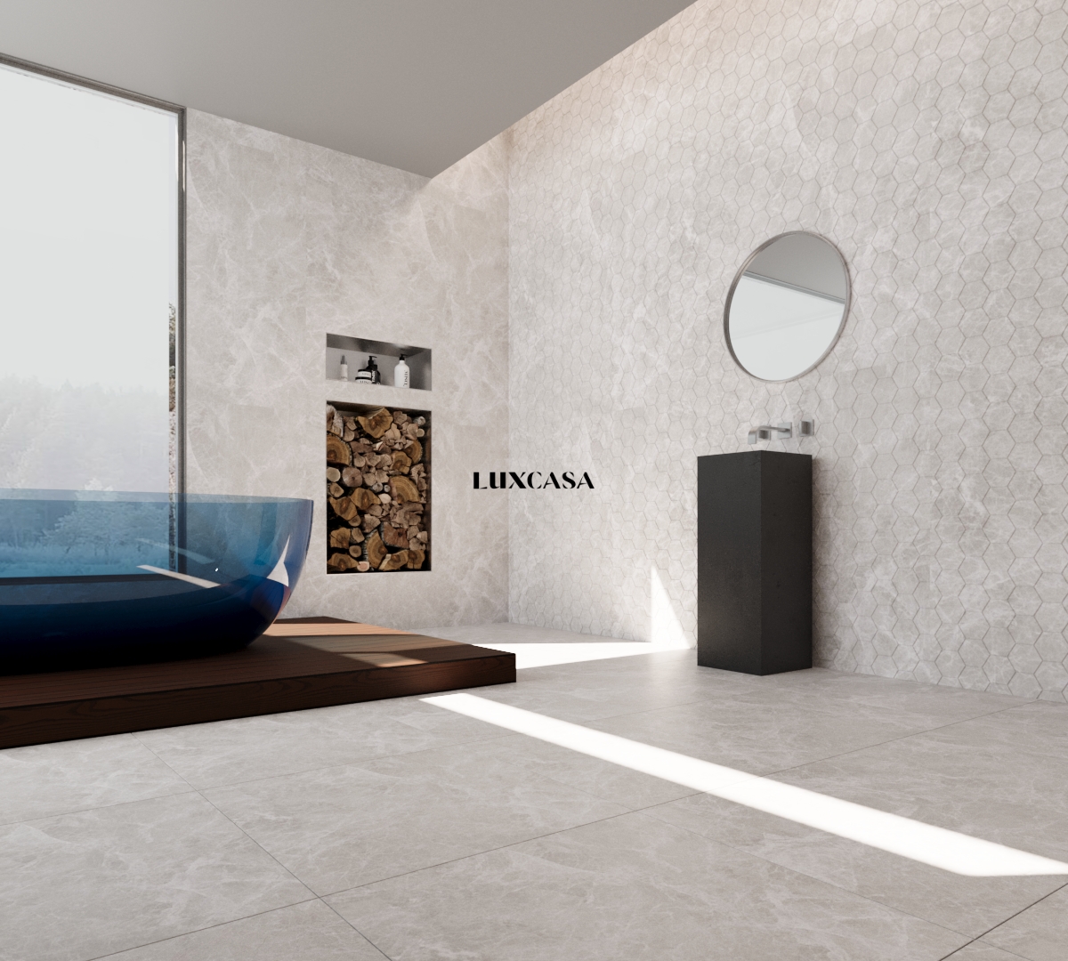 Mẫu gạch 600x600mm 60LU600EM6003H mờ