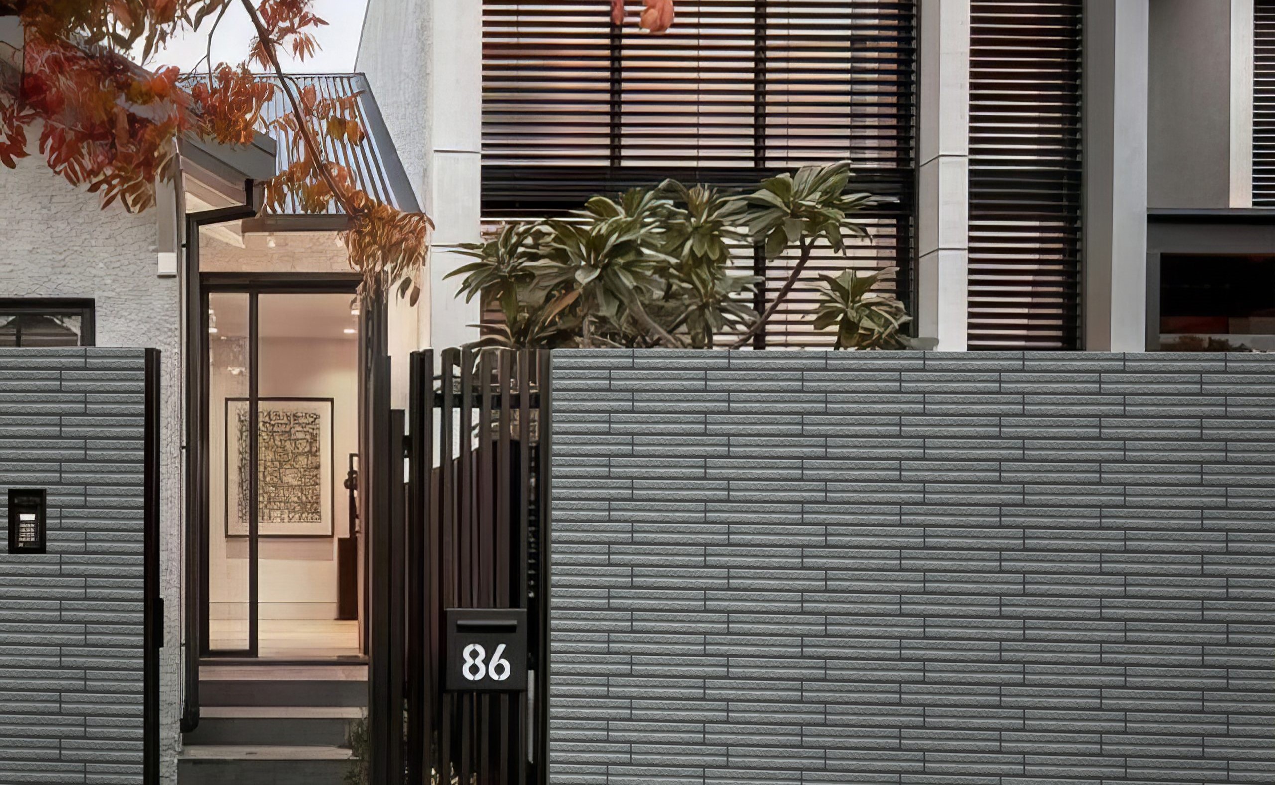 mẫu gạch trang trí ngoài trời CRV