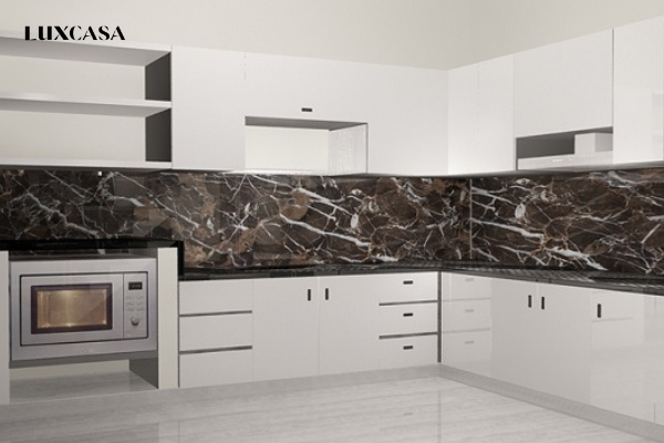 Ốp gạch theo chiều ngang