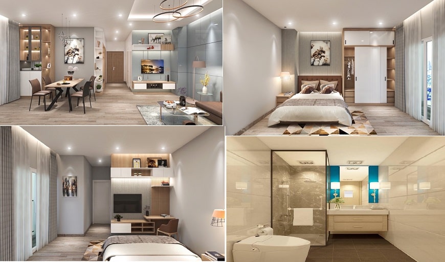 Căn hộ mẫu Tecco Garden