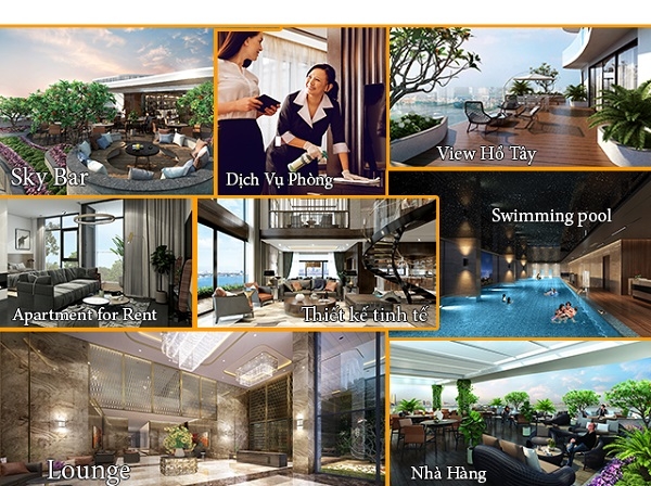 Tiện ích nội khu Five Star West Lake