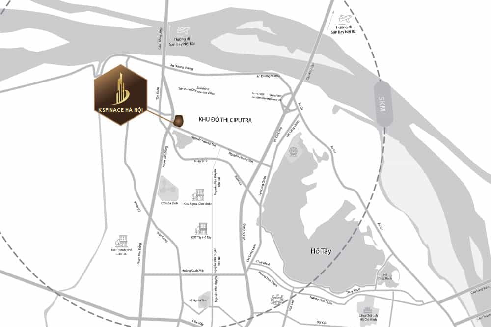 Vị trí Sunshine KS Finance Hà Nội