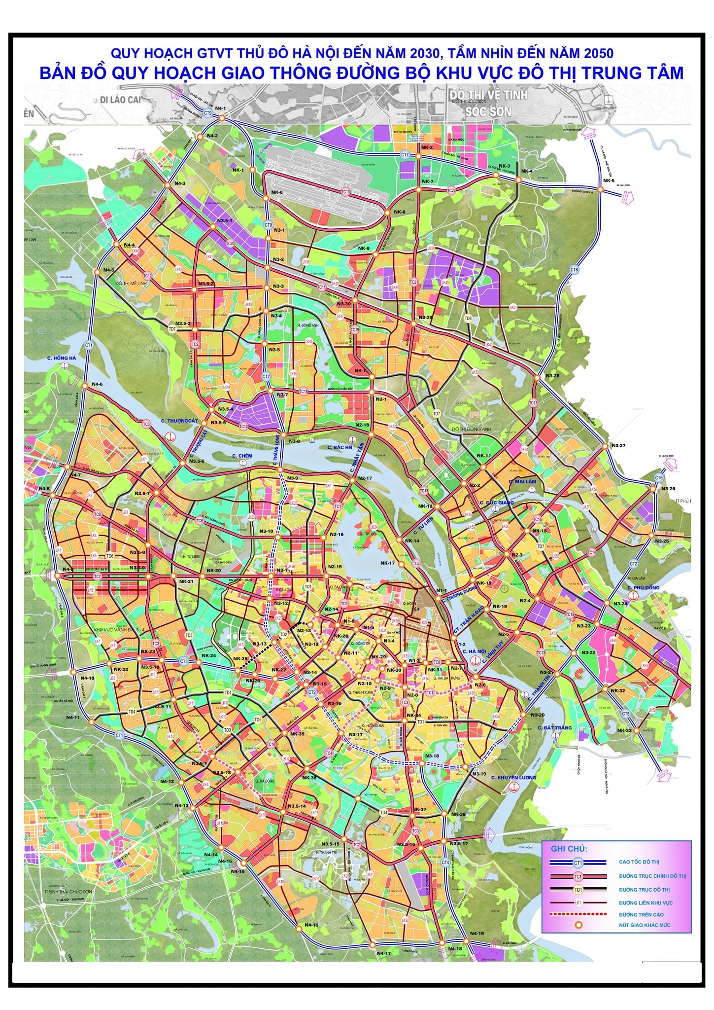 Quy hoạch giao thông Hà Nội
