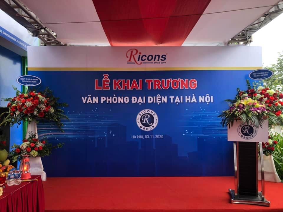 Khai trương văn phòng đại diện Ricons