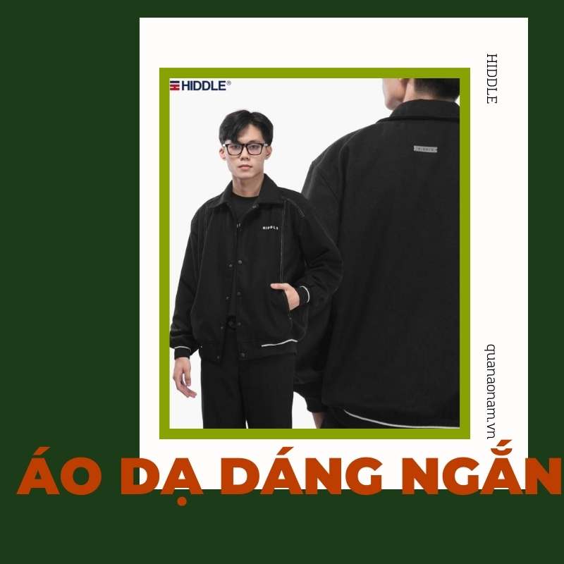 áo dạ nam đẹp dáng ngắn