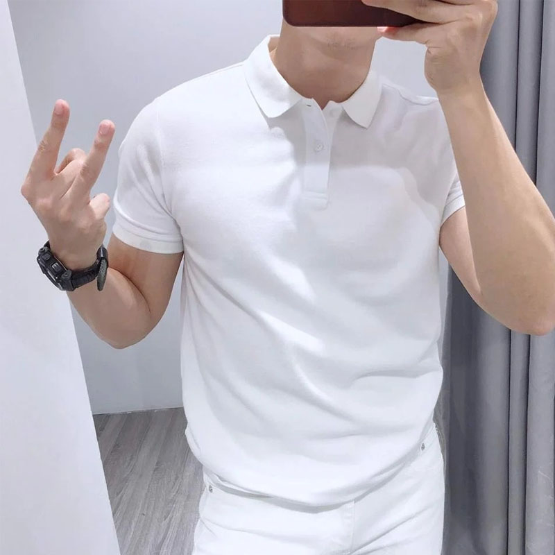 áo polo trơn nam