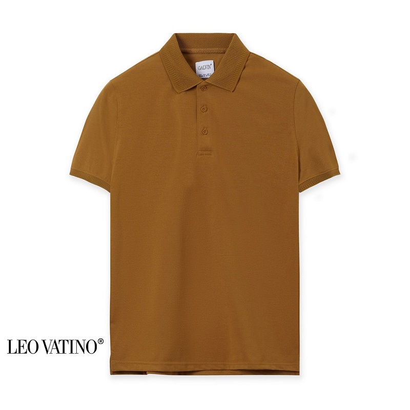 Áo thun nam có cổ Leo Vatino