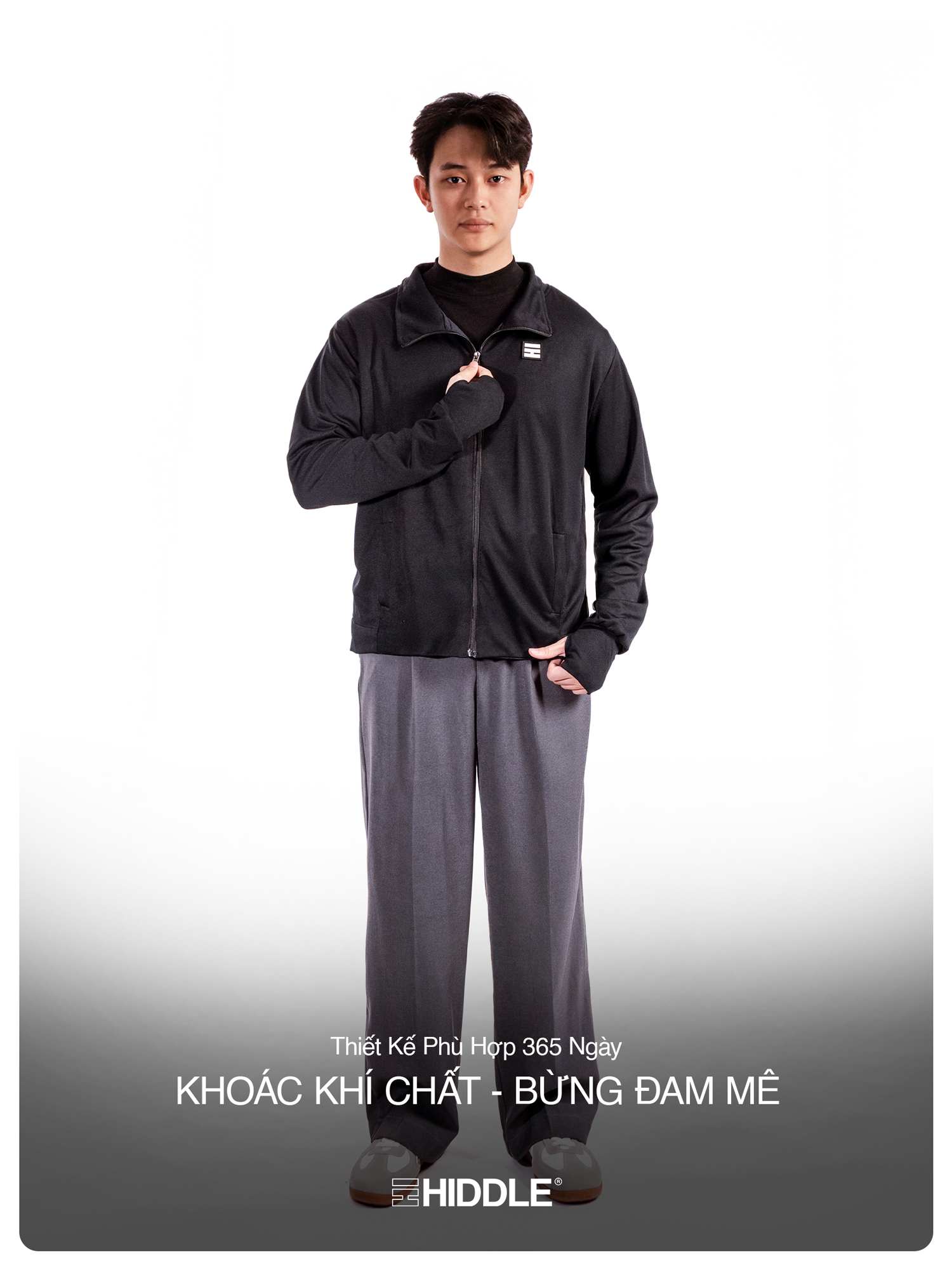 áo chống nắng nam cao cấp Hiddle