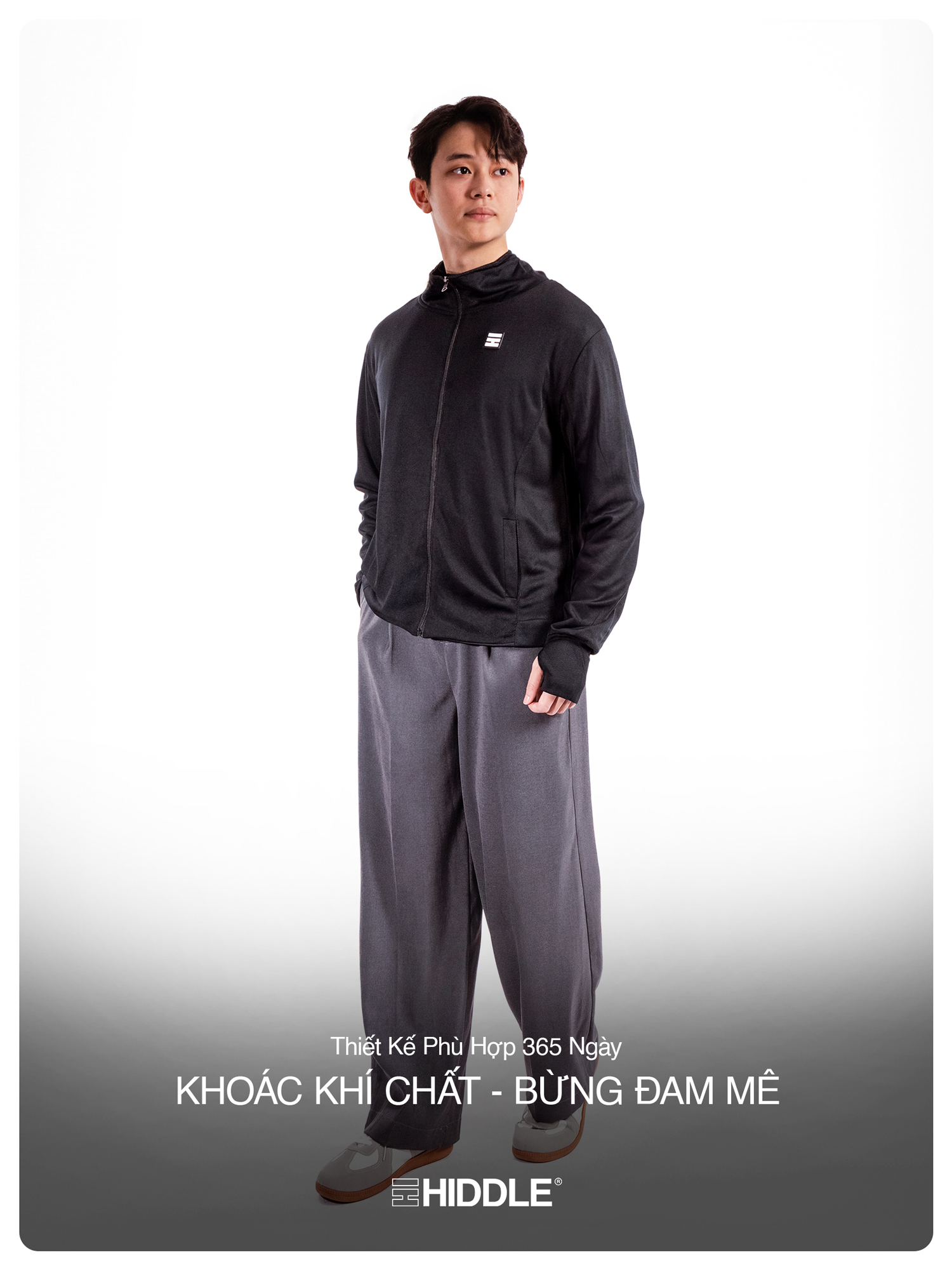 áo chống nắng nam cao cấp Hiddle