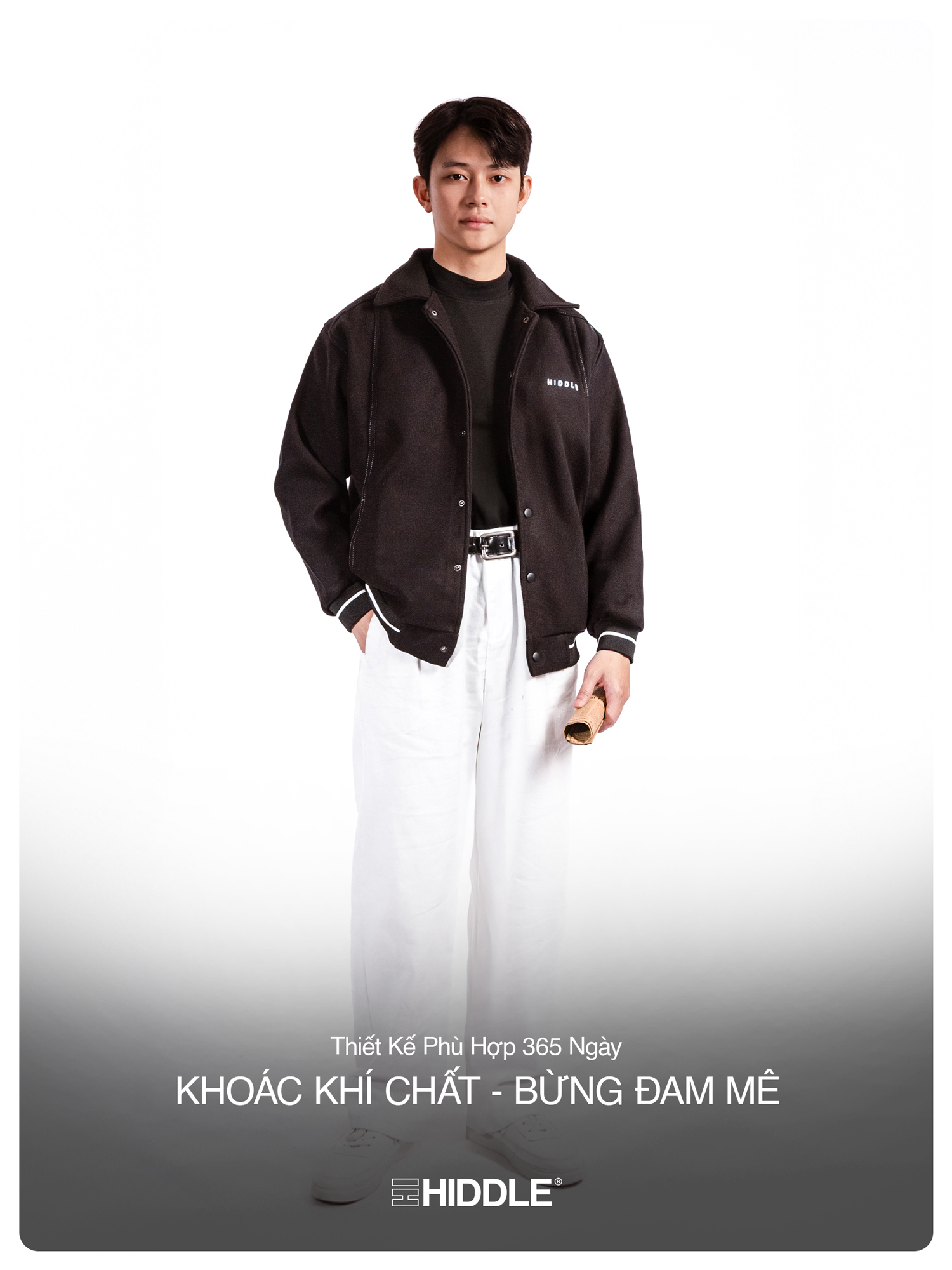 áo dạ nam cao cấp Hiddle