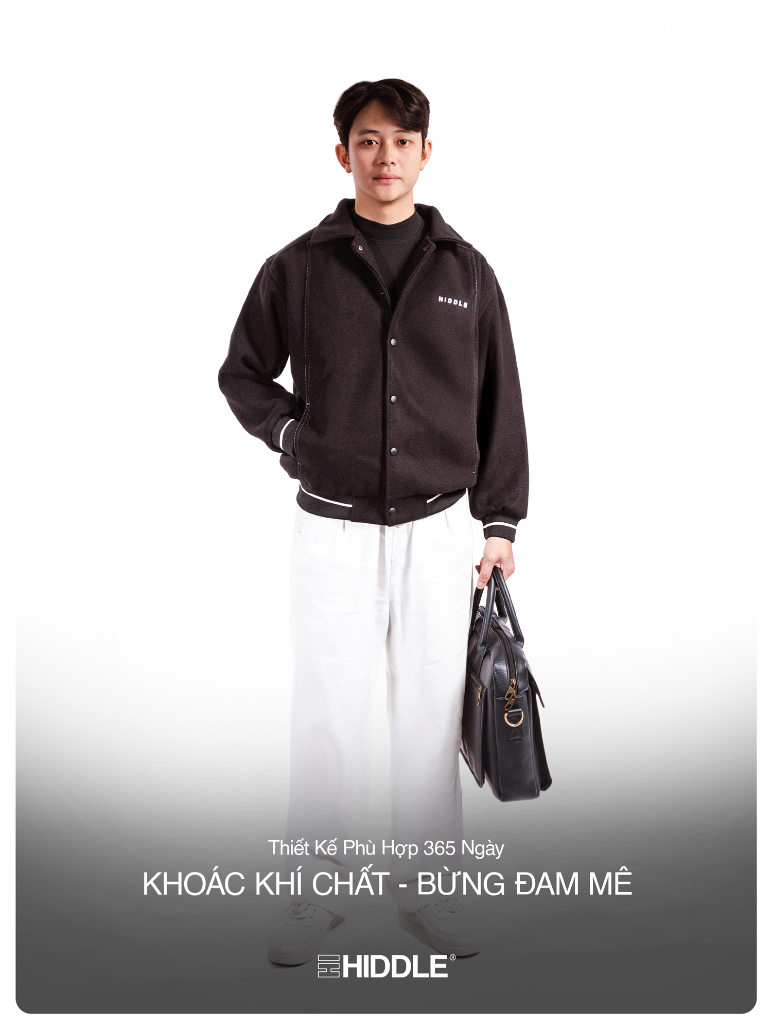 áo dạ nam cao cấp Hiddle