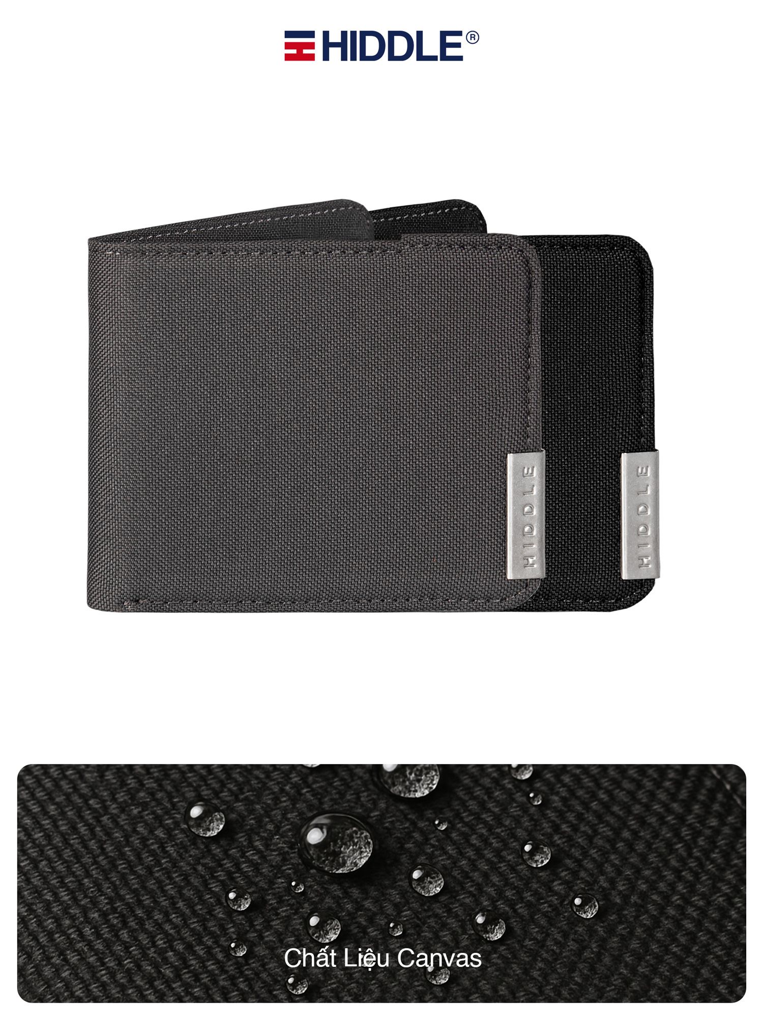 Ví nam cầm tay nhỏ gọn HIDDLE H-V3