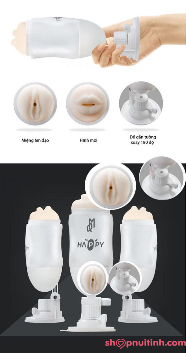hướng dẫn sử dụng âm đạo giả Chisa Happy