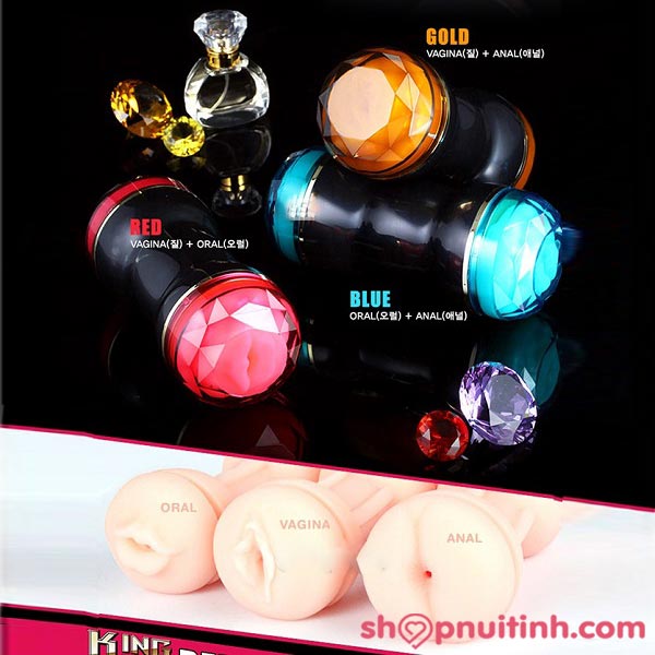 chi tiết sản phẩm âm đạo giả 2 đầu kingkong