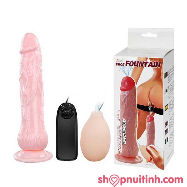 giới thiệu Dương Vật Giả Xoay Ngoáy Fountain Quả Bóp