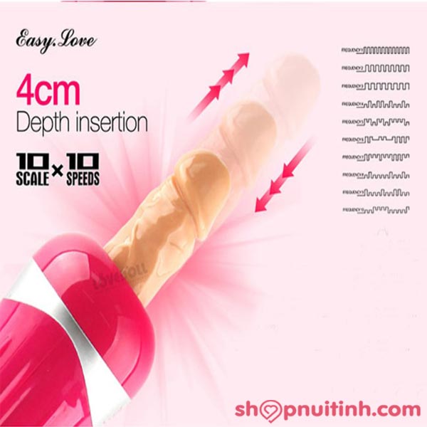 hướng dẫn dùng Dương Vật Giả Thụt Tự Động EasyLove