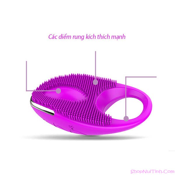 Vòng Đeo Dương Vật Có Rung Qeen VD355 04