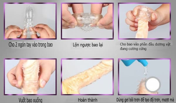 Sử dụng bao cao su đôn dên có an toàn không?