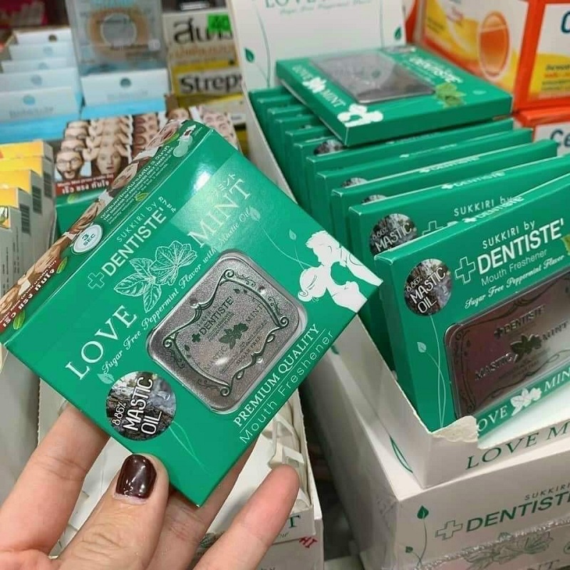 Hướng dẫn sử dụng kẹo phòng the Love Mint Thái Lan